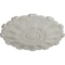 Ekena Millwork Durham Ceiling Medallion (Fits Canopies up to 4 1/4"), Hand-Painted Pot of Cream, 31"OD x 1 1/2"P CM31DUPCF - alternate 3